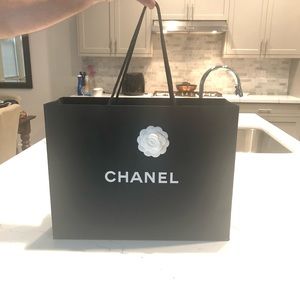 Chanel shopping bag authentic